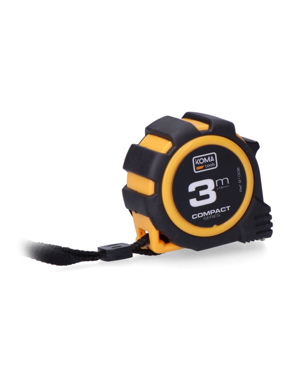 Flexómetro 3m x 16mm abs compact koma tools
