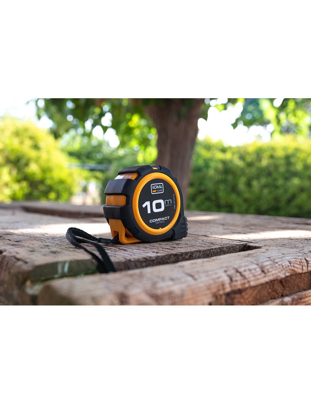Flexómetro 10m x 25mm abs compact koma tools