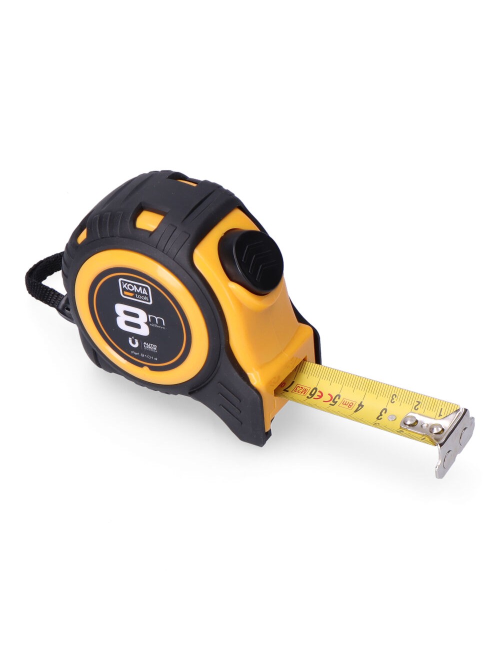 Flexómetro 8m x 25mm abs magnet