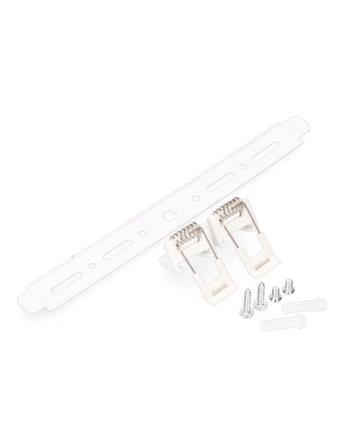 Downlight ajustable led superficie/empotrar 20 w 2050 lm, marco cromo, 3cct, ø22,5cm