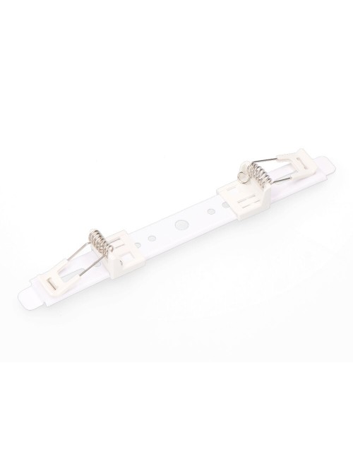 Downlight ajustable led superficie/empotrar 20 w 2050 lm, marco cromo, 3cct, ø22,5cm