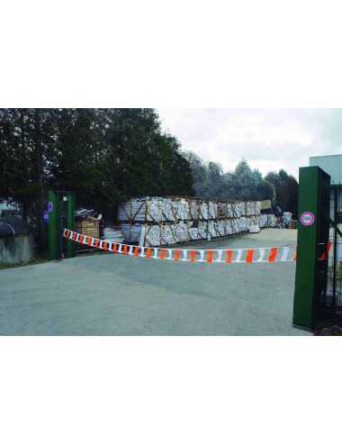 BARRERA BALIZAMIENTO ENROLLADOR ENR200RB 15m