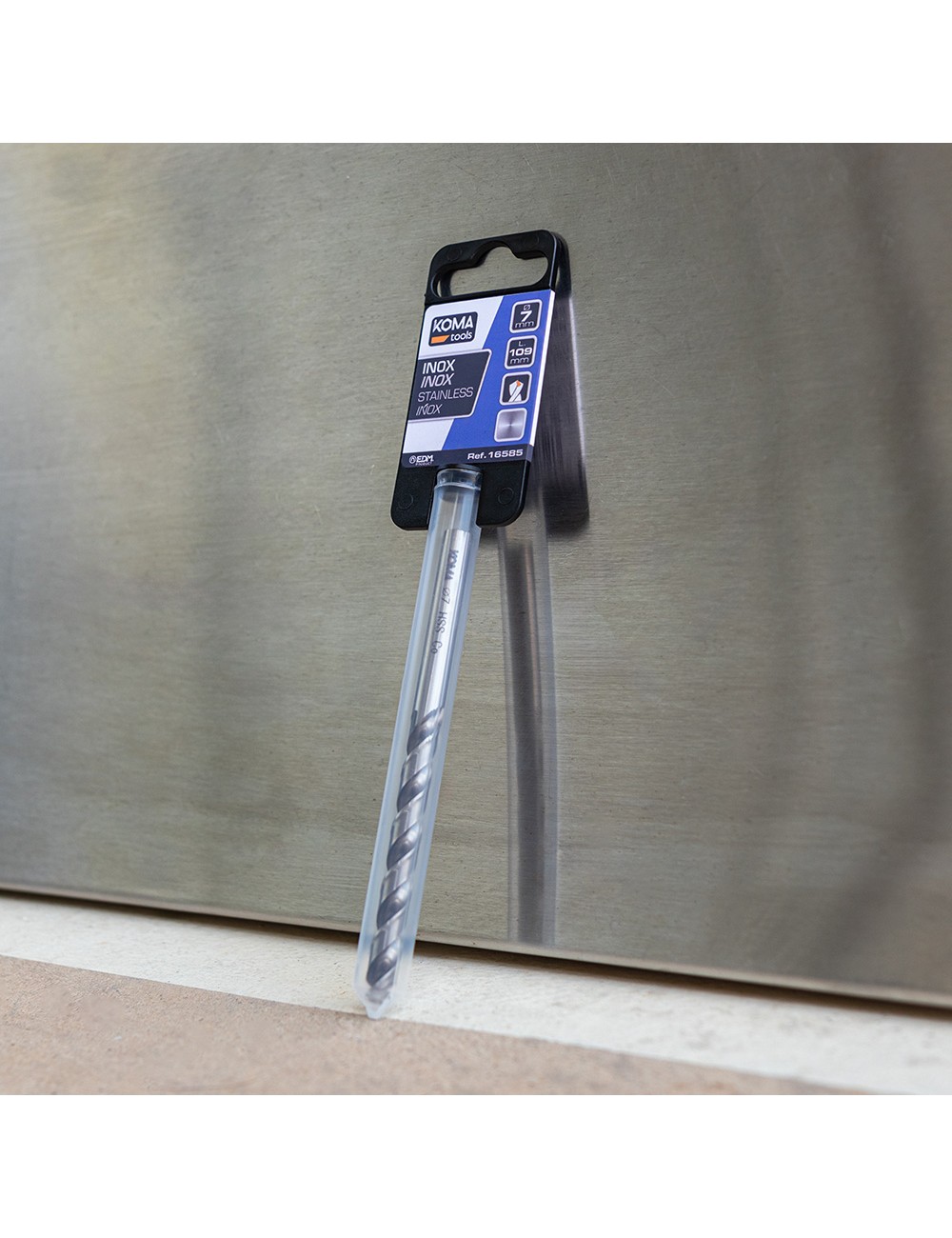 Broca cilíndrica corta hsse din-338n inox, ø8,00 mm