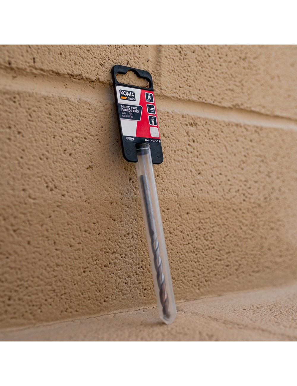 Broca corta pared pro. punta md ø6,00 x 150 mm