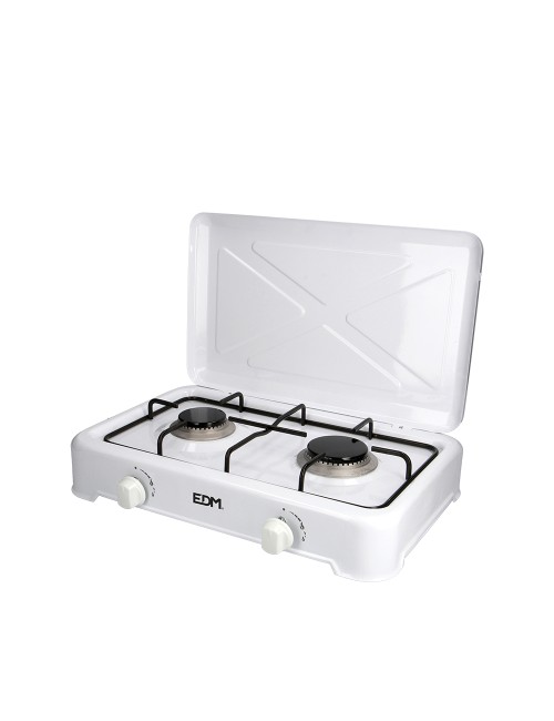 Cocina de gas esmaltada 2 fuegos