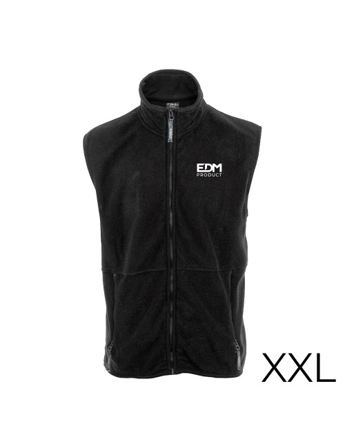 *merchandising* chaleco forro polar talla-xxl fleece 280g/m² edm