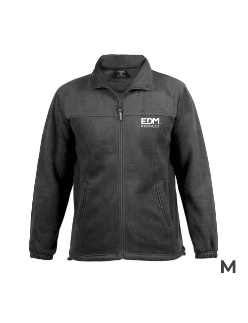 *merchandising* chaqueta polar fleece 280g/m² con cremallera edm talla-m