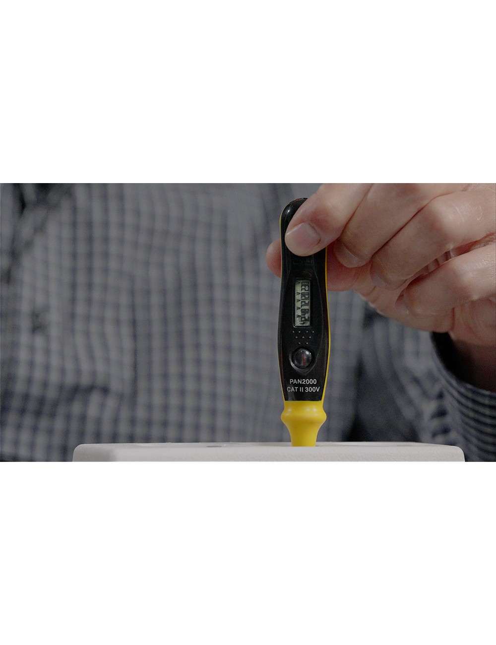 Destornillador/probador de voltaje de 1 polo pan 2000 pancontrol