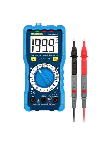 Multímetro digital cat iii 600v pan minimeter
