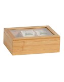 Caja de bambú para infusiones 21 x 16 x 7,5 cm