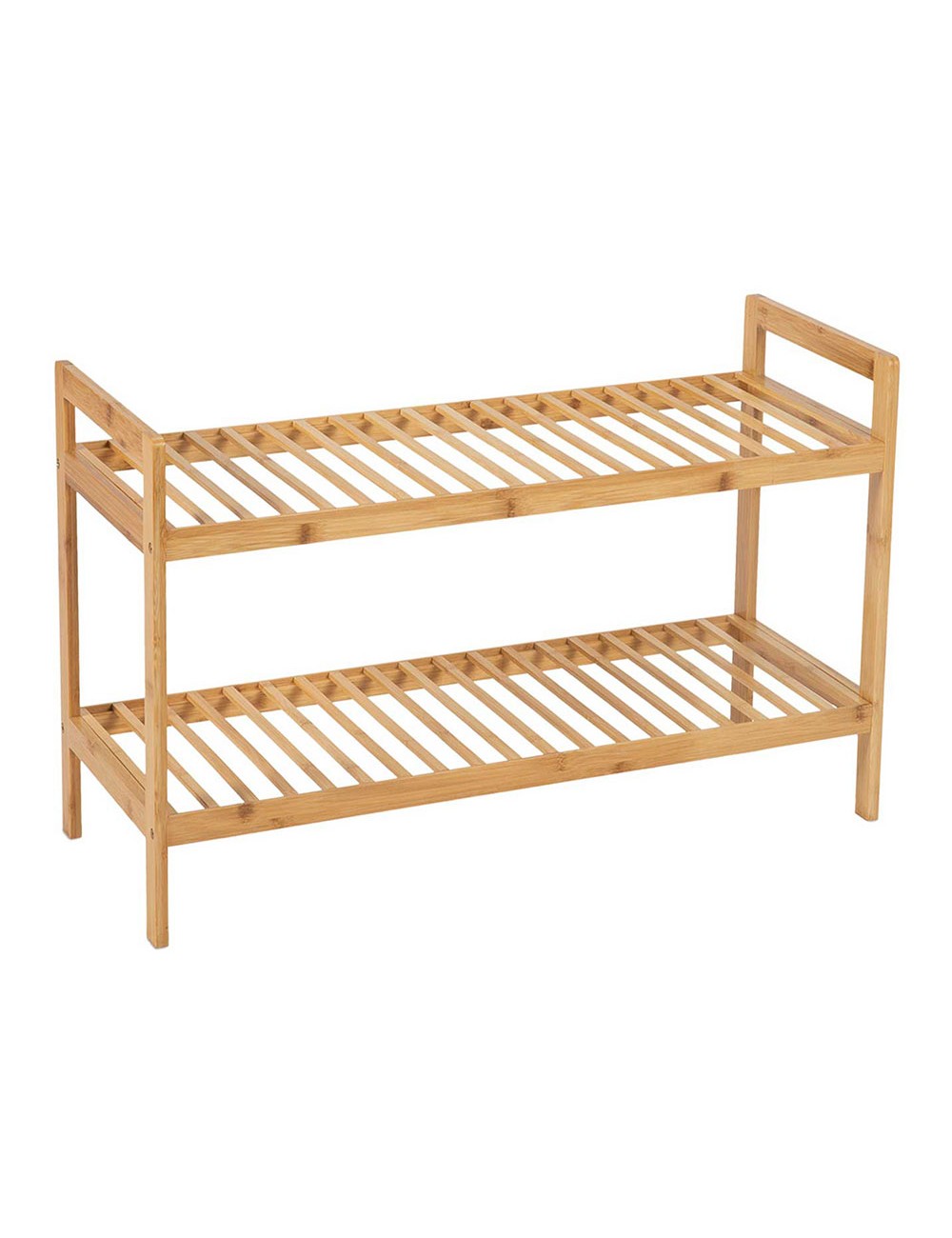 Estantería / zapatero bambú 70 x 26 x 40 cm