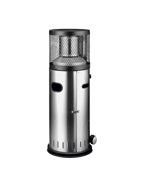 Estufa de gas de acero inoxidable para uso en exterior ø42 x 115 cm