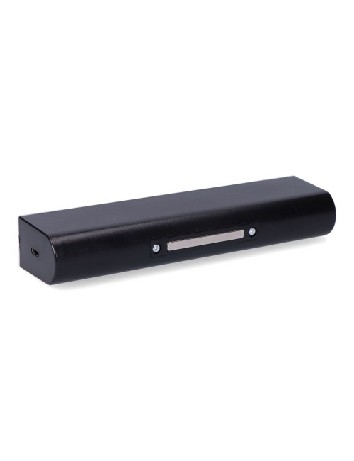 Aplique solar led 6w 720lm 6.500k con sensor crepuscular y movimiento. punto de luz extraíble. color negro edm