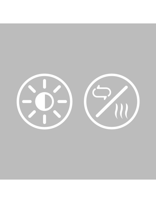 Espejo redondo con led 20 w 60 cm