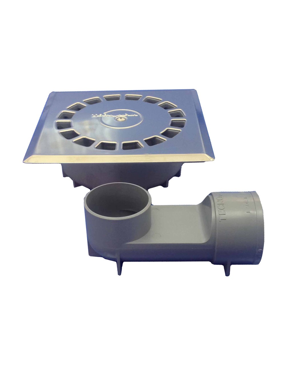 Sumidero pvc sifonico 360º estándar inoxidable t-88 vhi 10 x 10 cm / 118 x 118 x 45 mm / ø40 mm Sumidero pvc sifonico 360º estándar inoxidable t-88 vhi 10 x 10 cm / 118 x 118 x 45 mm / ø40 mm