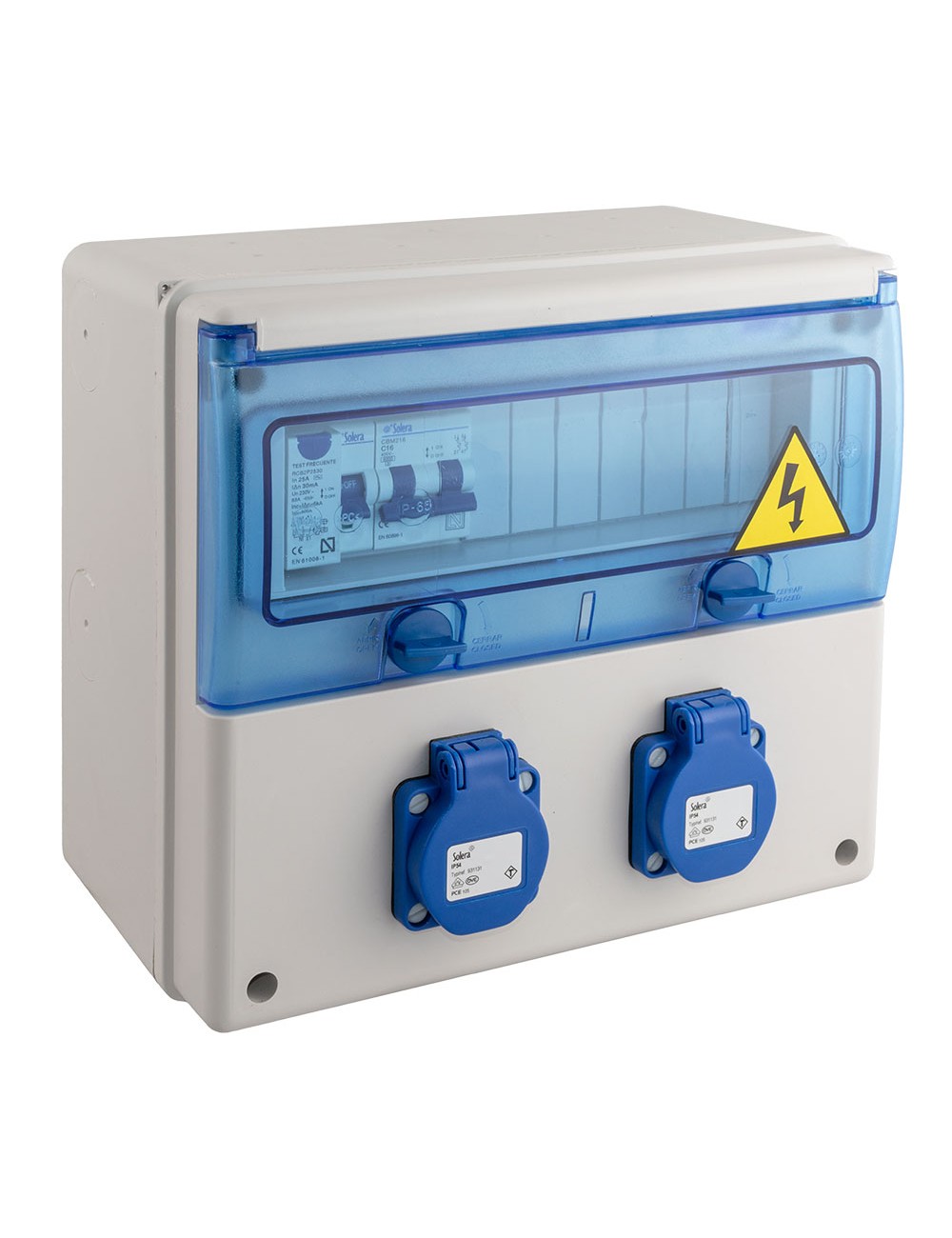 Cuadro industrial montado de 11 elementos, 270 x 160 x 250 mm