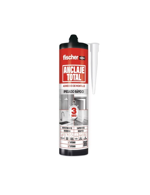 Anclaje total pegado rapido 3 segundos blanco 290 ml