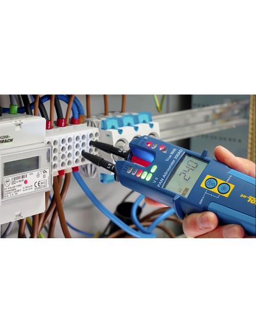 Probador de voltaje y comprobación de continuidad pancontrol