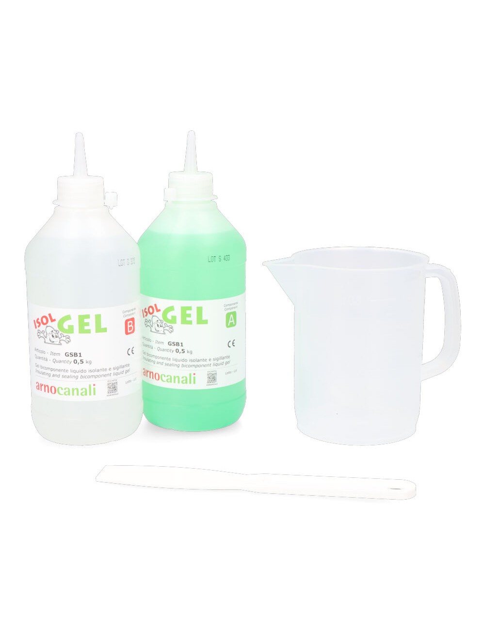 Isogel bicomponente aislante y sellante 1 kg.