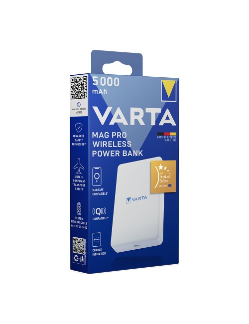 Wireless power bank mag pro 5000 mah 7,5 w (hasta 18,5 w por cable)