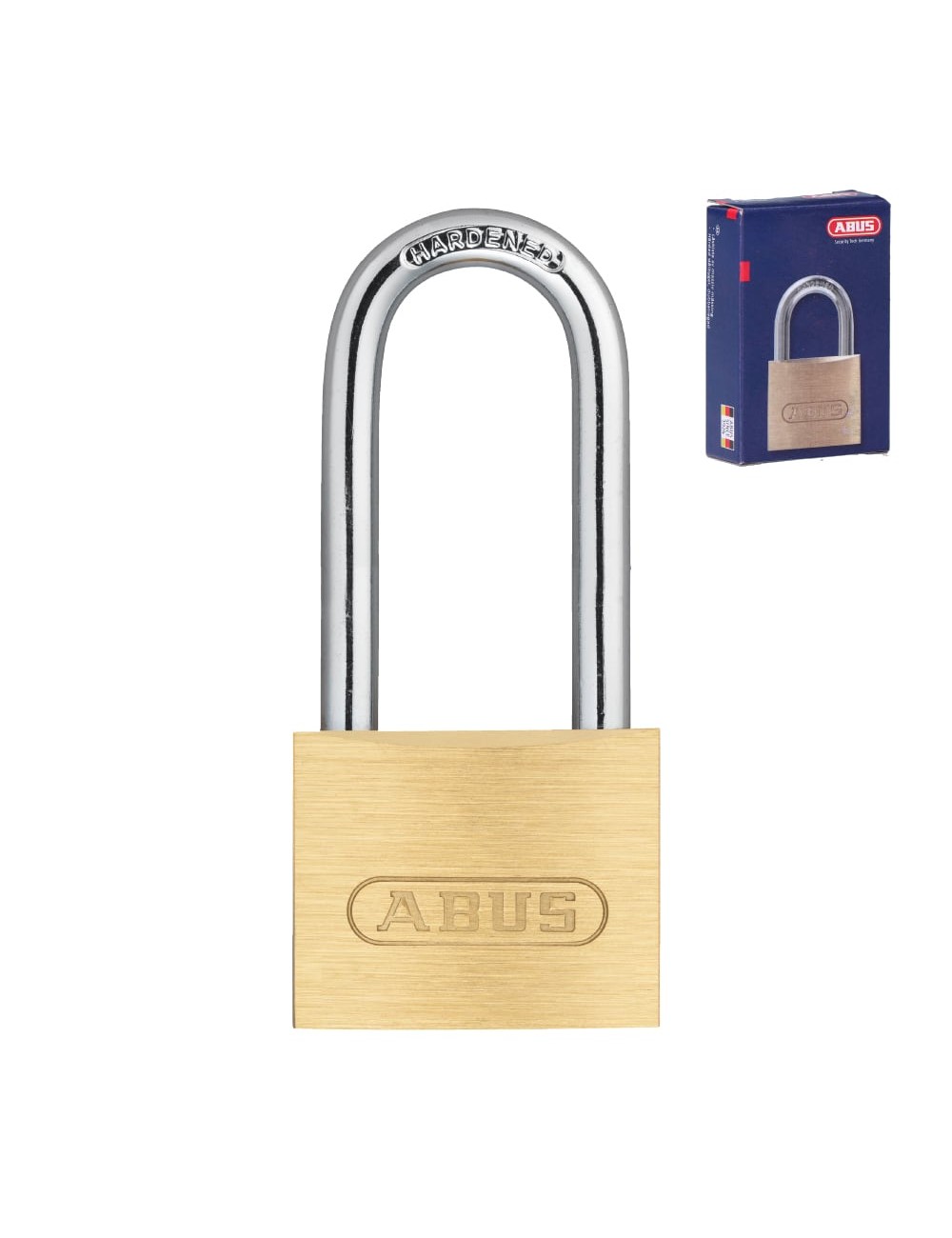 Candado latón arco extralargo 713/40hb63, 40 mm, caja Candado latón arco extralargo 713/40hb63, 40 mm, caja