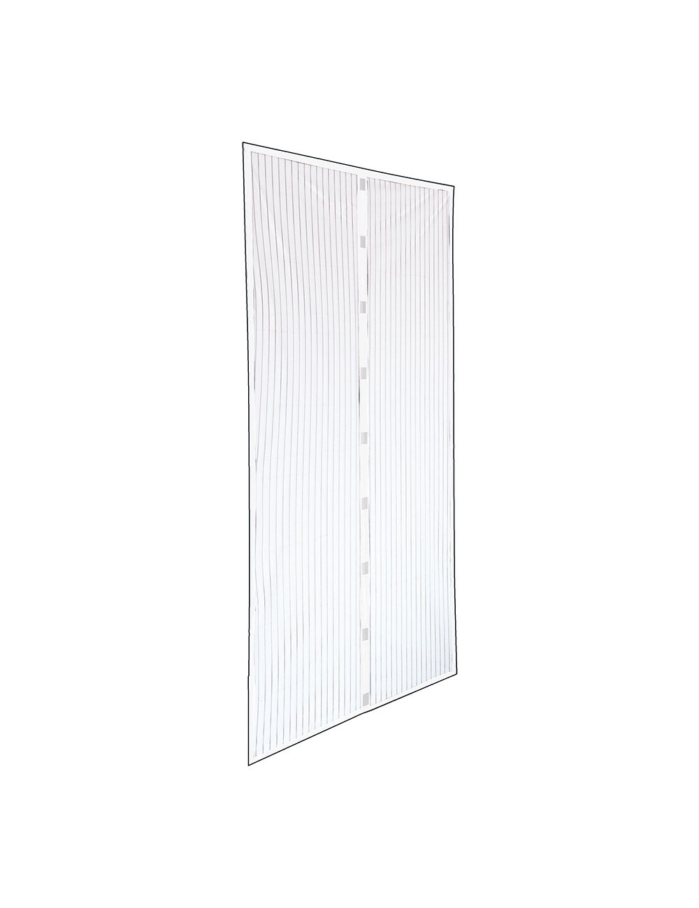 Mosquitera magnetica blanca 120 x 160 cm, 2 piezas 60 x 160 cm Mosquitera magnetica blanca 120 x 160 cm, 2 piezas 60 x 160 cm
