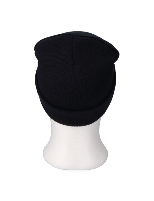 Gorro de punto de invierno azul marino