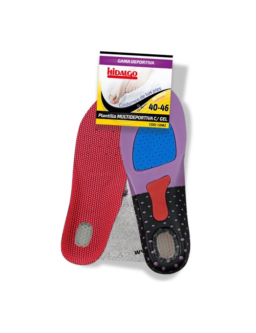 Plantilla para calzado multideportiva gel t: 40-46