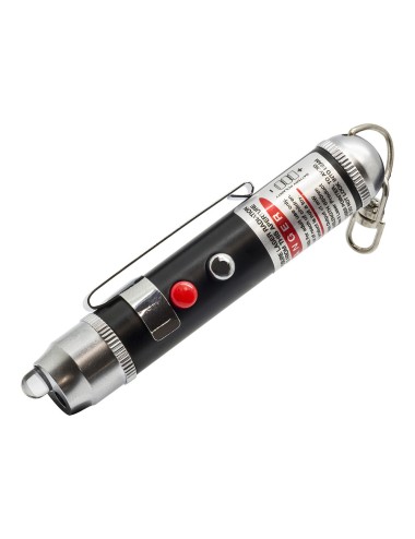 Laserlite potente linterna led con láser rojo homologado