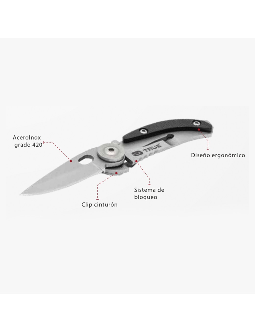 Navaja skeletonknife pequeña minimalista