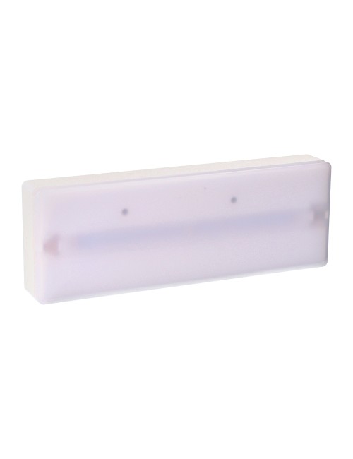 Luz emergencia s10 110 lm 1 h ip-44 np 10-110, 255 x 37 x 89 mm