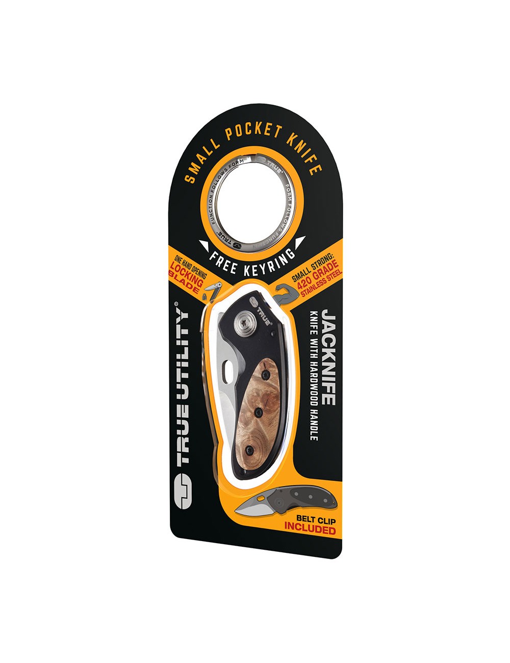 Navaja jacknife pequeña robusta y resistente