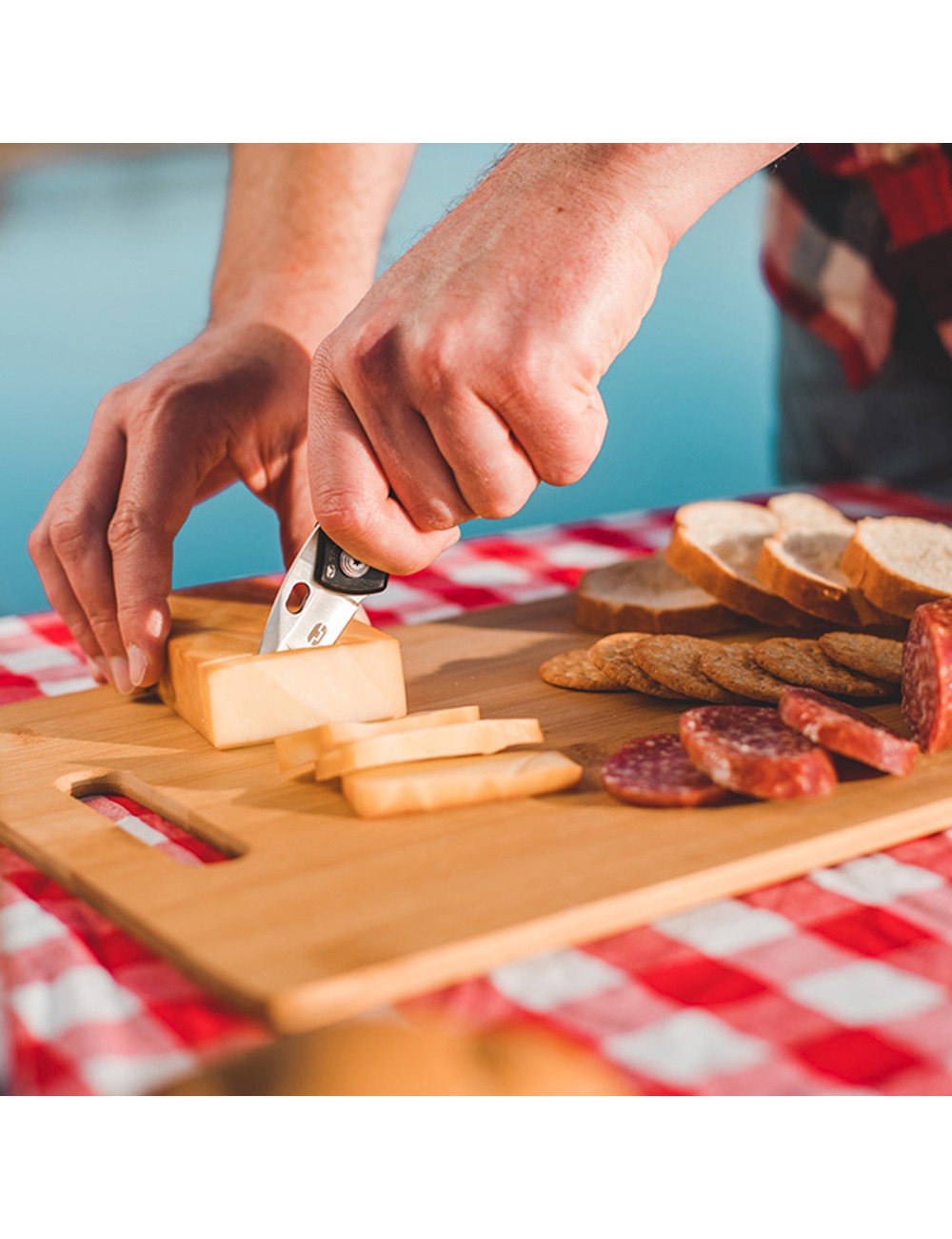 Navaja jacknife pequeña robusta y resistente
