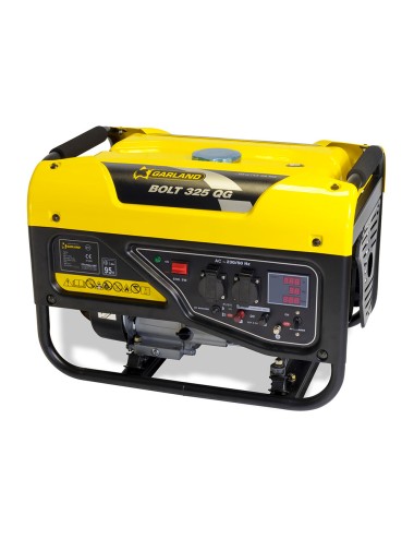 Generador de gasolina 1,76 kw 196 cc bolt 325 qg-v17