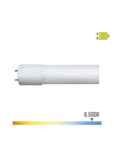Tubo led t8 22 w 3.540 lm 6.500 k luz fria clase c (eq.58w) ø2,6 x 150 cm