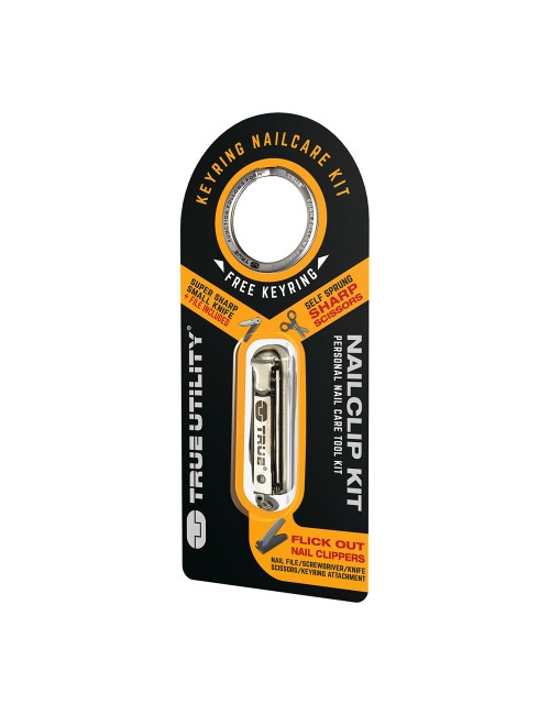 Herramienta nailclip llavero y corta uñas