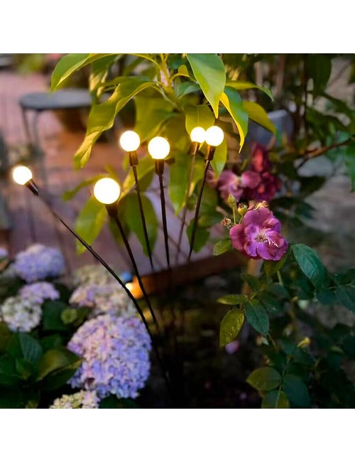 Estaca solar de luz fija para plantas y jardín. 898736