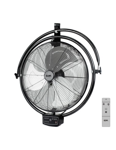 Ventilador pared-techo industrial, potencia 120 w 64,9 db aspas ø50 cm