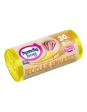 Bolsa de basura amarilla especial envases 30 l (55 x 60 cm) 15 uds