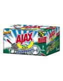 Estropajo jabonoso ajax desengrasante limón 7 uds