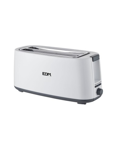 Tostadora doble ranura larga white design 1400 w