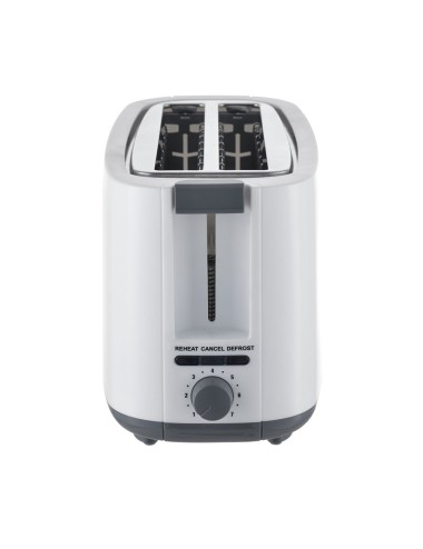 Tostadora doble ranura larga white design 1400 w