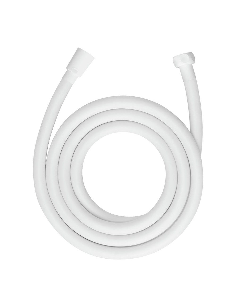 Flexo de ducha design 175 cm blanco mate Flexo de ducha design 175 cm blanco mate