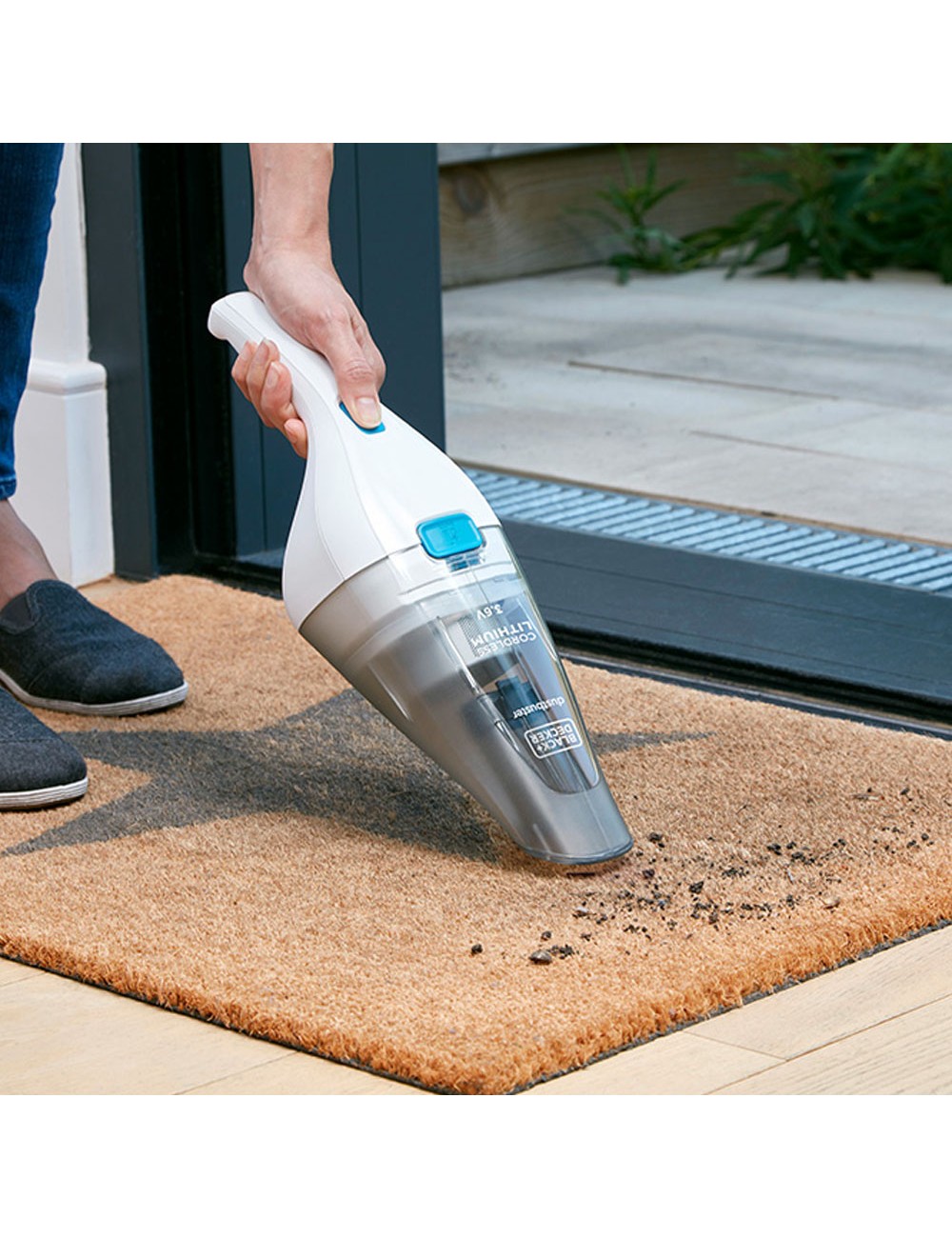 Conjunto de ducha basic, cabezal 5 funciones + manguera 150 cm