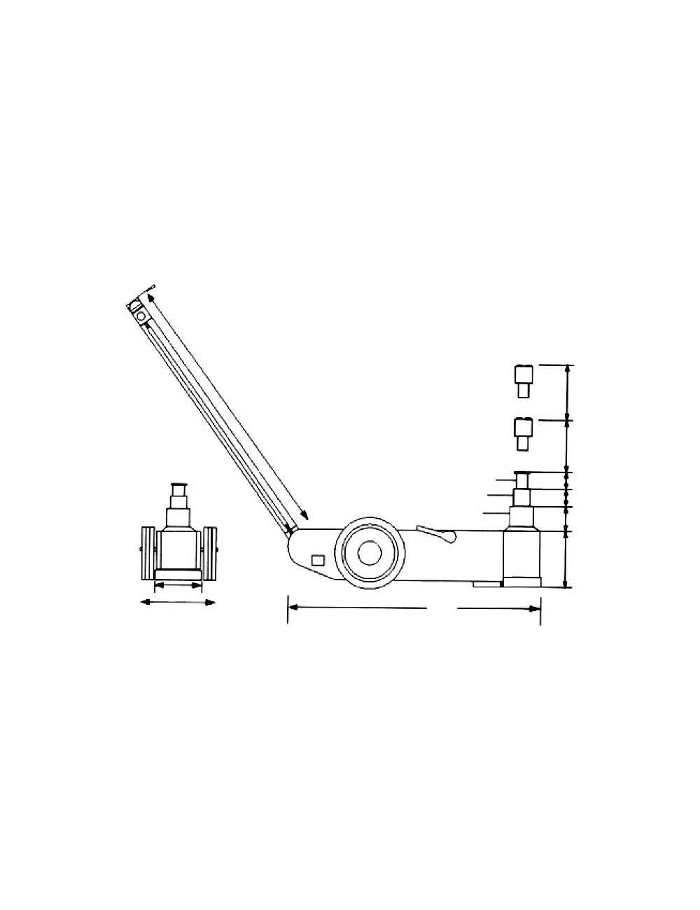 GATO DE CARRETILLA HIDRONEUMÁTICO WWH 50002 PH