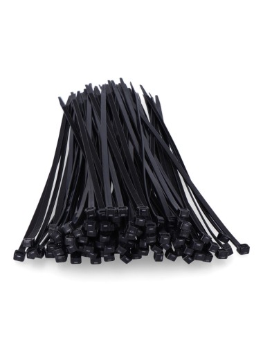 Bridas negras 8,0 x 450 mm nylon alta calidad (bolsa 100 unid.)