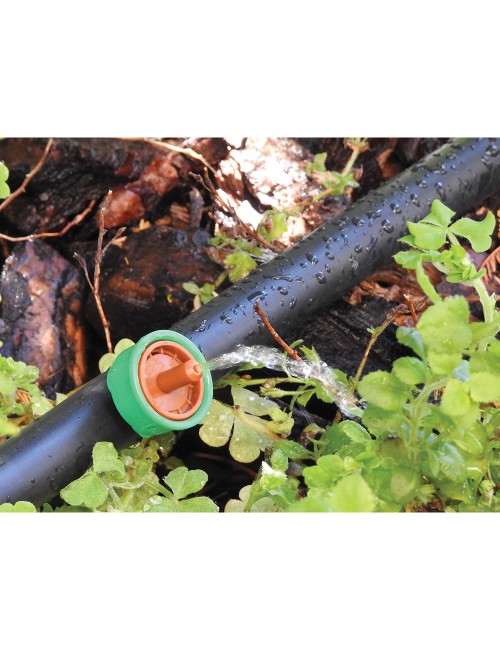 10 goteros stopper 8 l/h. - autocompensado y autolimpiable antidrenante 905210 aqua control