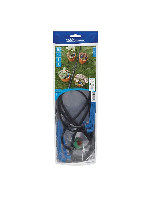 Kit stopper 8 l/h. (2 l/h por estaca) autocompensado y antidrenante con estaca 906301 aqua control