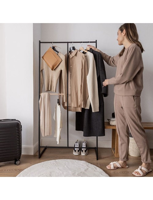 Perchero burro hangy one negro hasta 15 kg