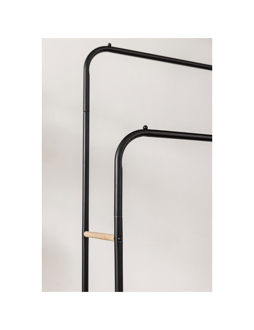 Perchero burro hangy duo negro hasta 30 kg